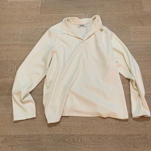 NWOT Blue & Cream Mens Sweater